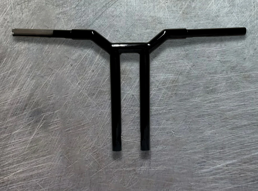 Lane Splitter MX-T Bar, 1 1/4 Inch Diameter, 14 Inch Rise, Gloss Black - Image 2