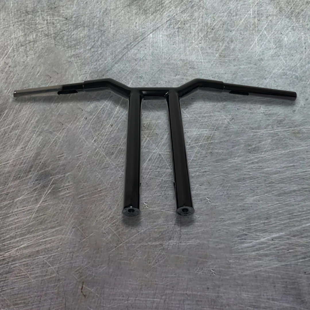 Lane Splitter MX-T Bar, 1 1/4 Inch Diameter, 14 Inch Rise, Gloss Black - Image 5