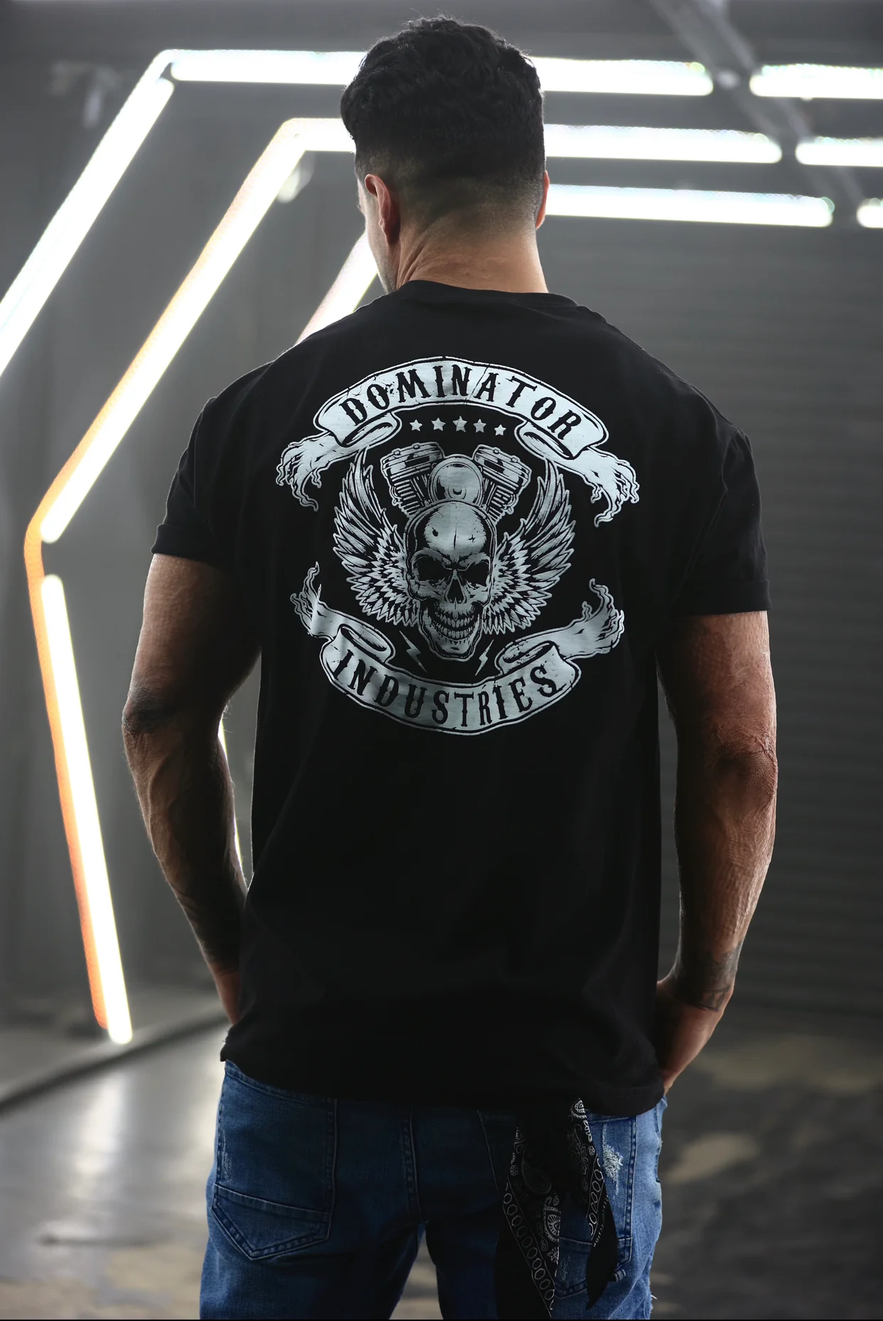 Dominator Industries Ride Till Death Graphic T Shirt - Image 3