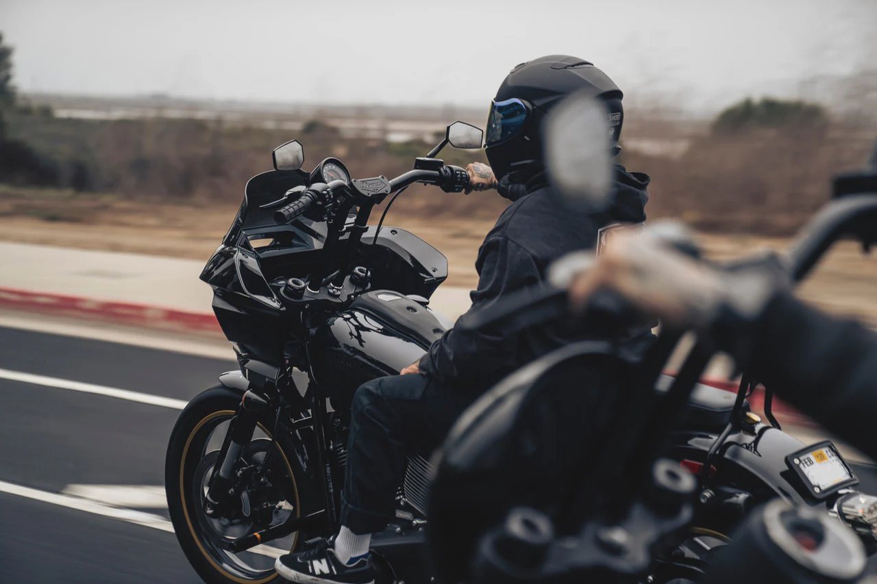 PULLBACK RISER & 1 1/4" LOW BEND MOTO BAR FOR 2022-2024 LOW RIDER S (INCLUDES ROUND GAUGE RELOCATION MOUNT) - Image 11