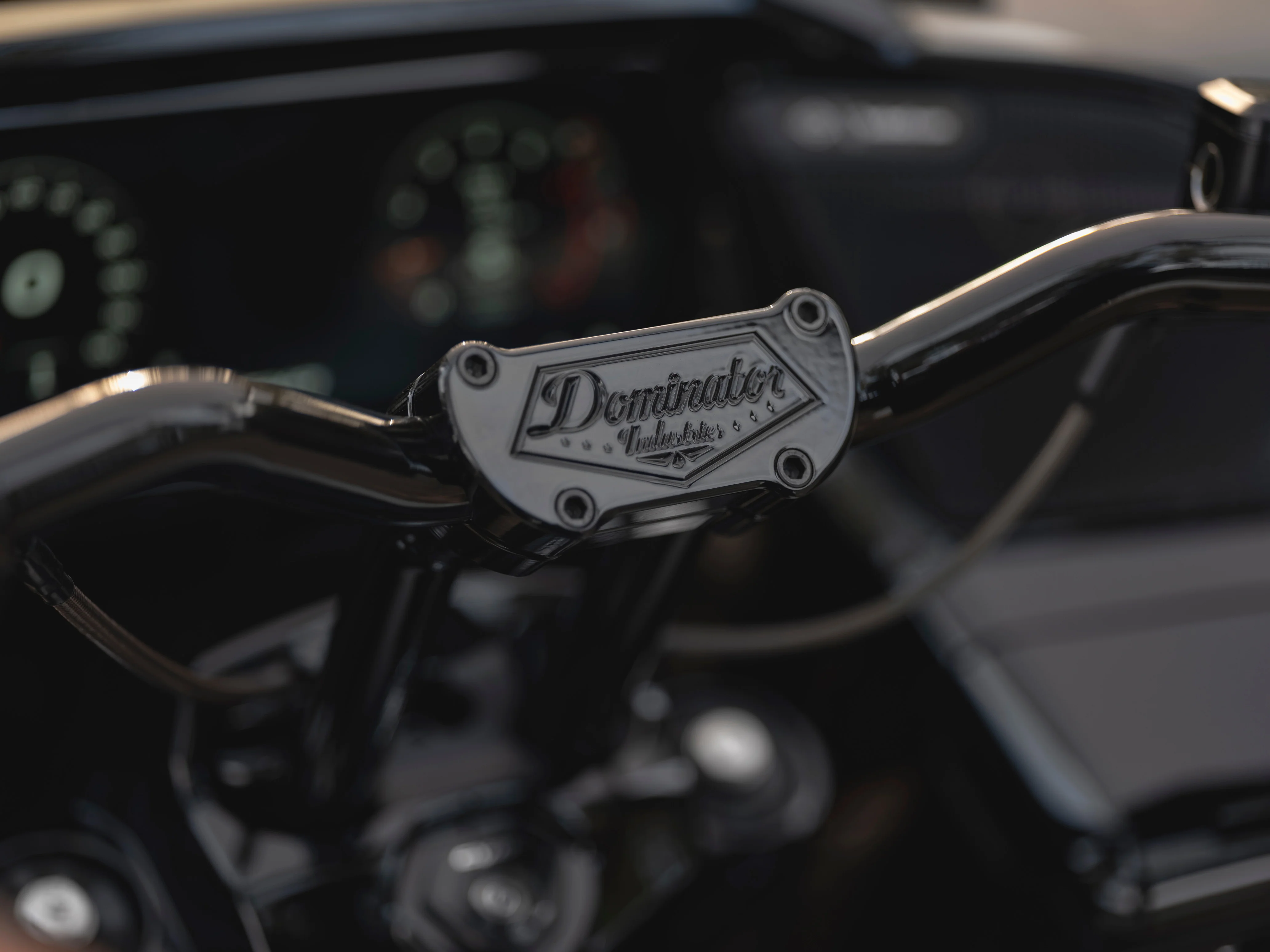 Pullback Riser & 1 1/4" Low Bend Moto Bar Combination for 2023 CVO & 2024-2026 Road Glide Models (Gloss Black) - Image 6