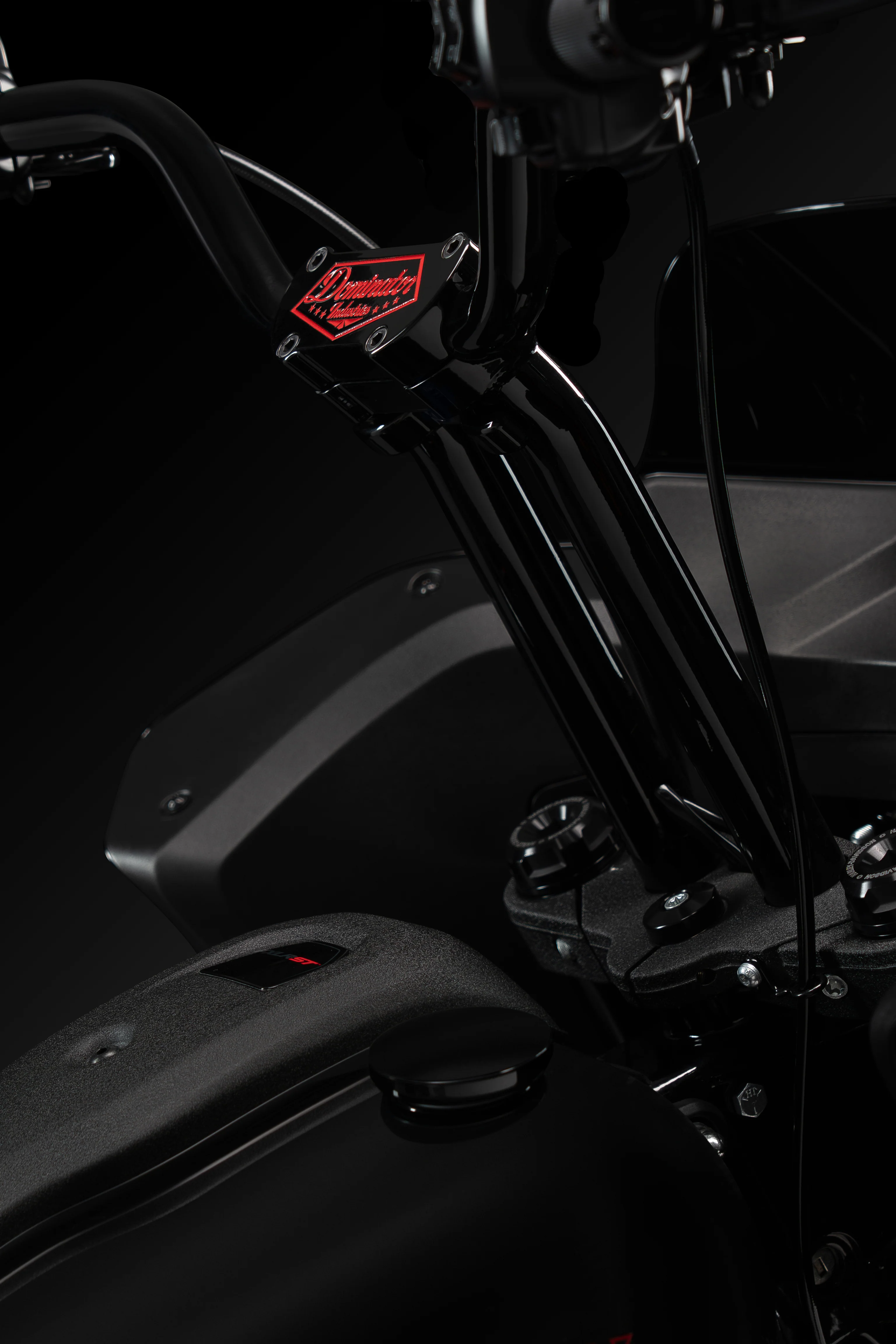 High Bend Moto Bar & Big Daddy 1.5 Pullback Riser Kit for 2024-2026 Road Glide (Gloss Black) - Image 11