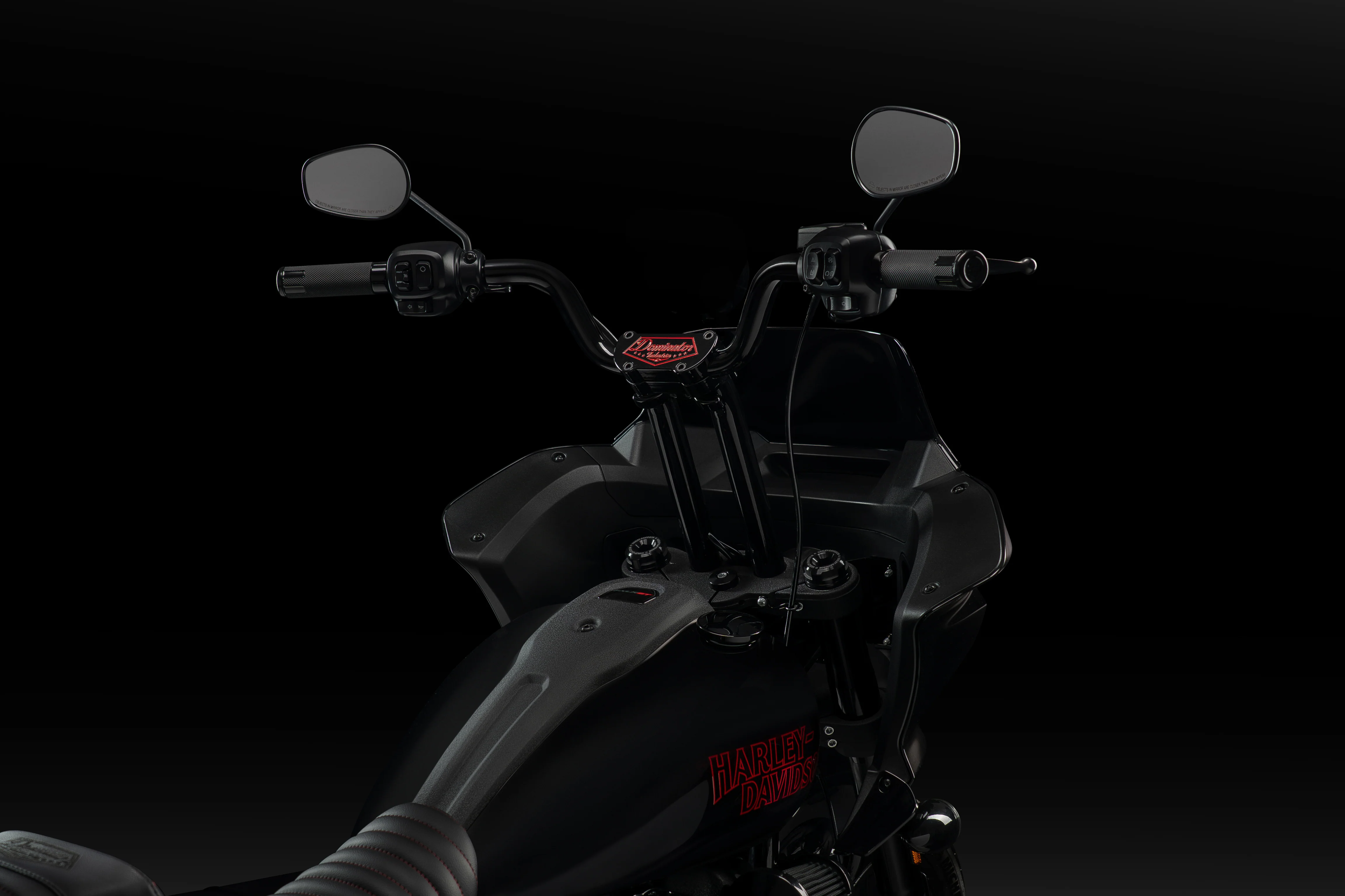High Bend Moto Bar & Big Daddy 1.5 Pullback Riser Kit for 2024-2026 Road Glide (Gloss Black) - Image 13