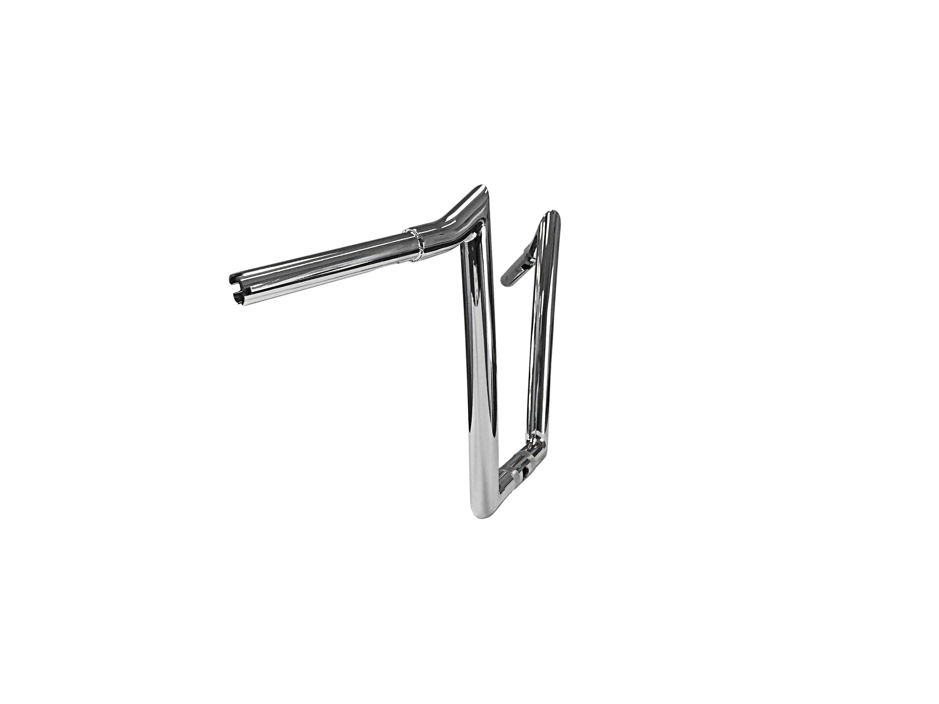 1996-2024 Meathook Ape Hanger Handlebar, 1 1/4 Inch Diameter, 10"-20" (Classic Chrome) - Image 6