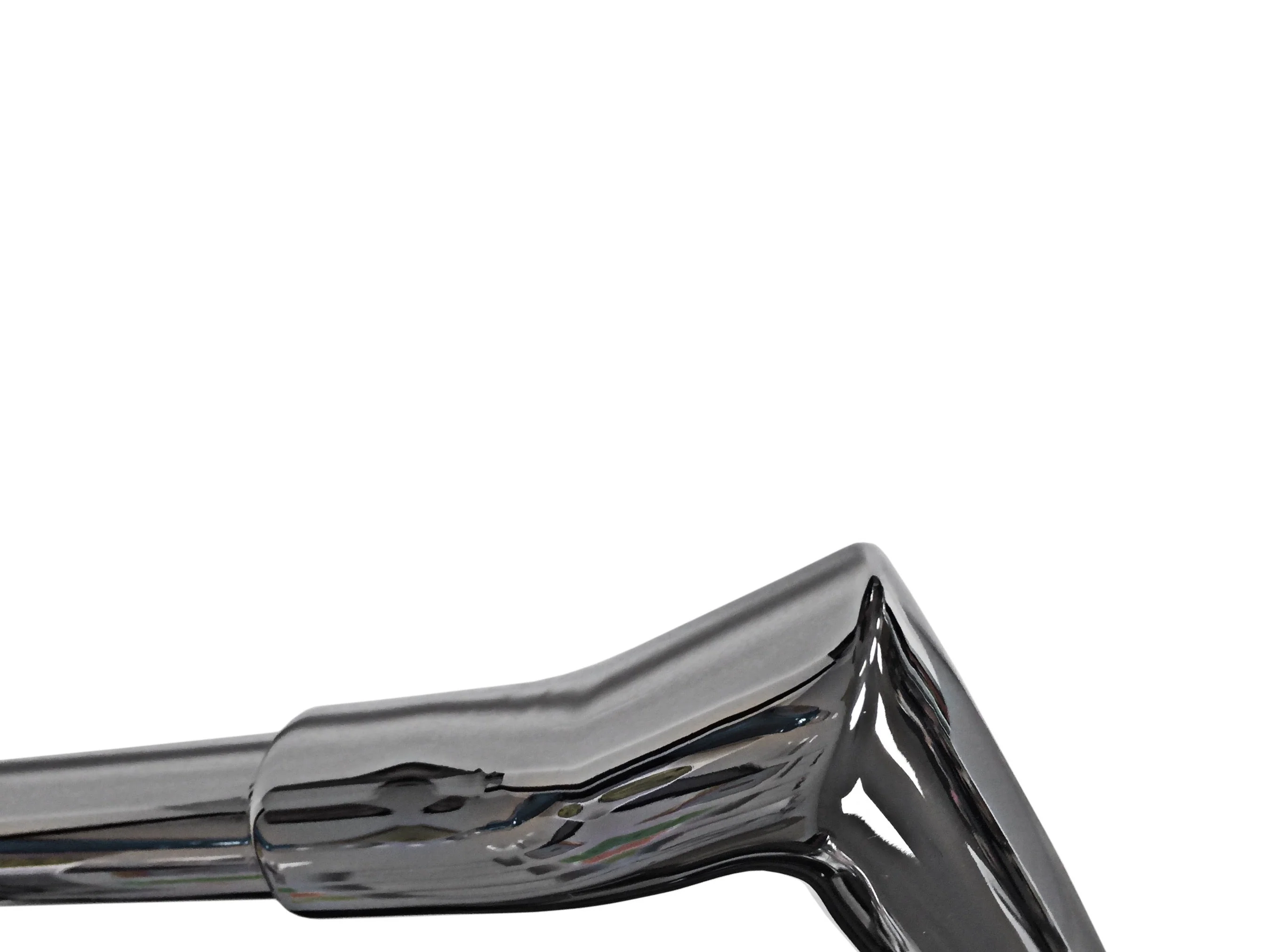1996-2024 Meathook Ape Hanger Handlebar, 1 1/4 Inch Diameter, 10"-20" (Classic Chrome) - Image 8