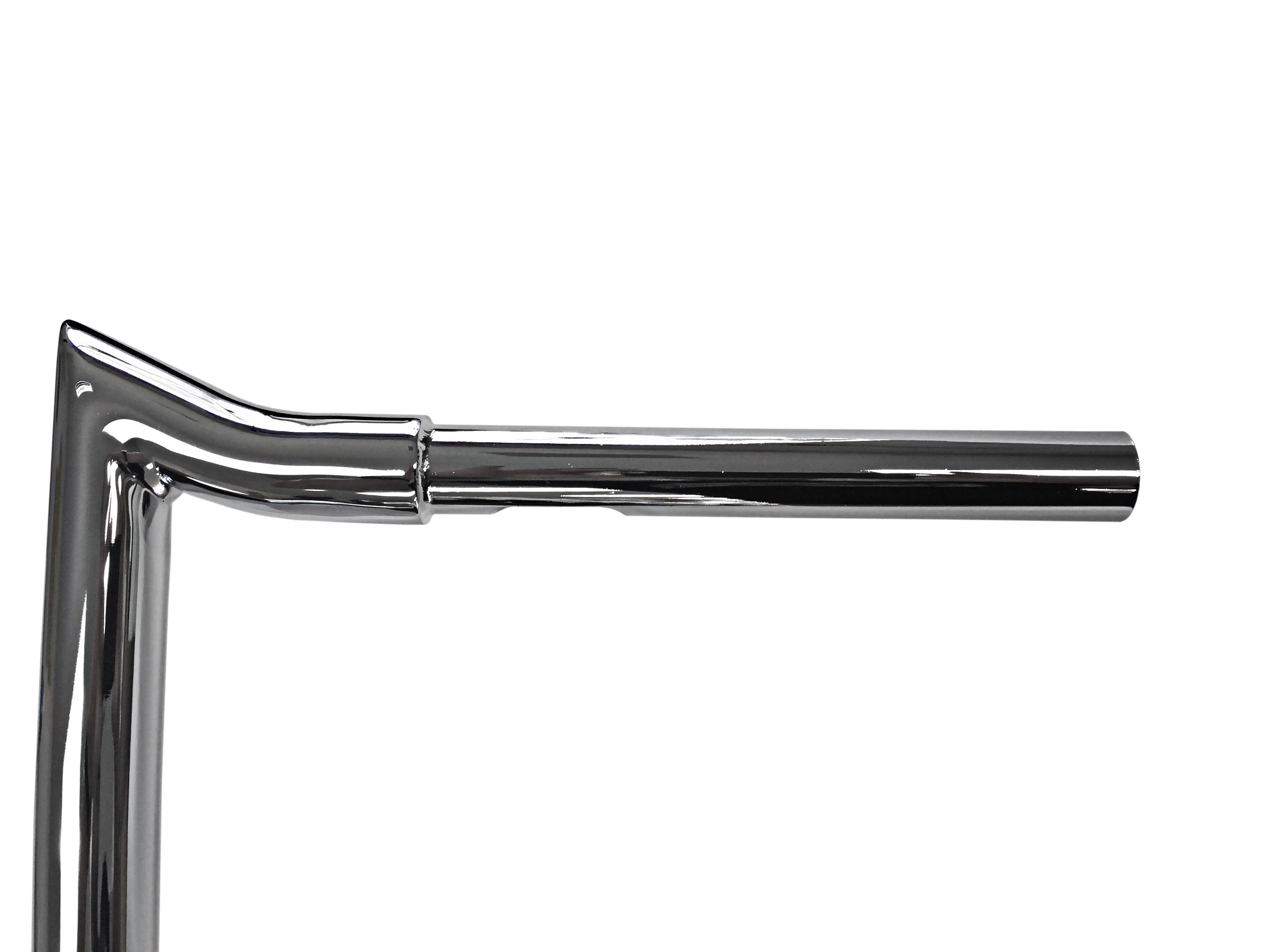 Meathook Ape Hanger Handlebar, 1 1/4 Inch Diameter, 12 Inch Rise, Classic Chrome - Image 10