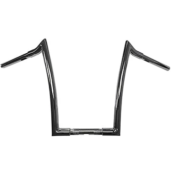 Meathook Ape Hanger Handlebar, 1 1/4 Inch Diameter, 12 Inch Rise, Classic Chrome - Image 2