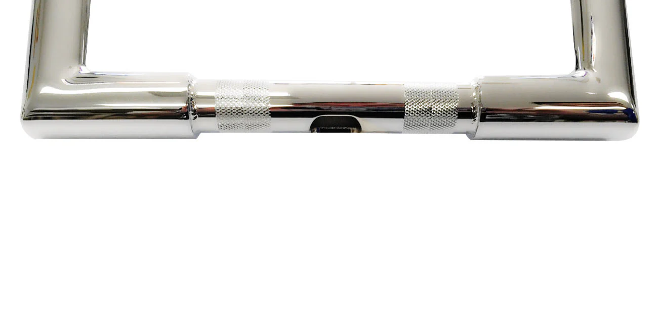 1996-2024 Miter Cut Ape Hanger Bars, 1 1/4 Inch Diameter, 10"-20" (Classic Chrome) - Image 8