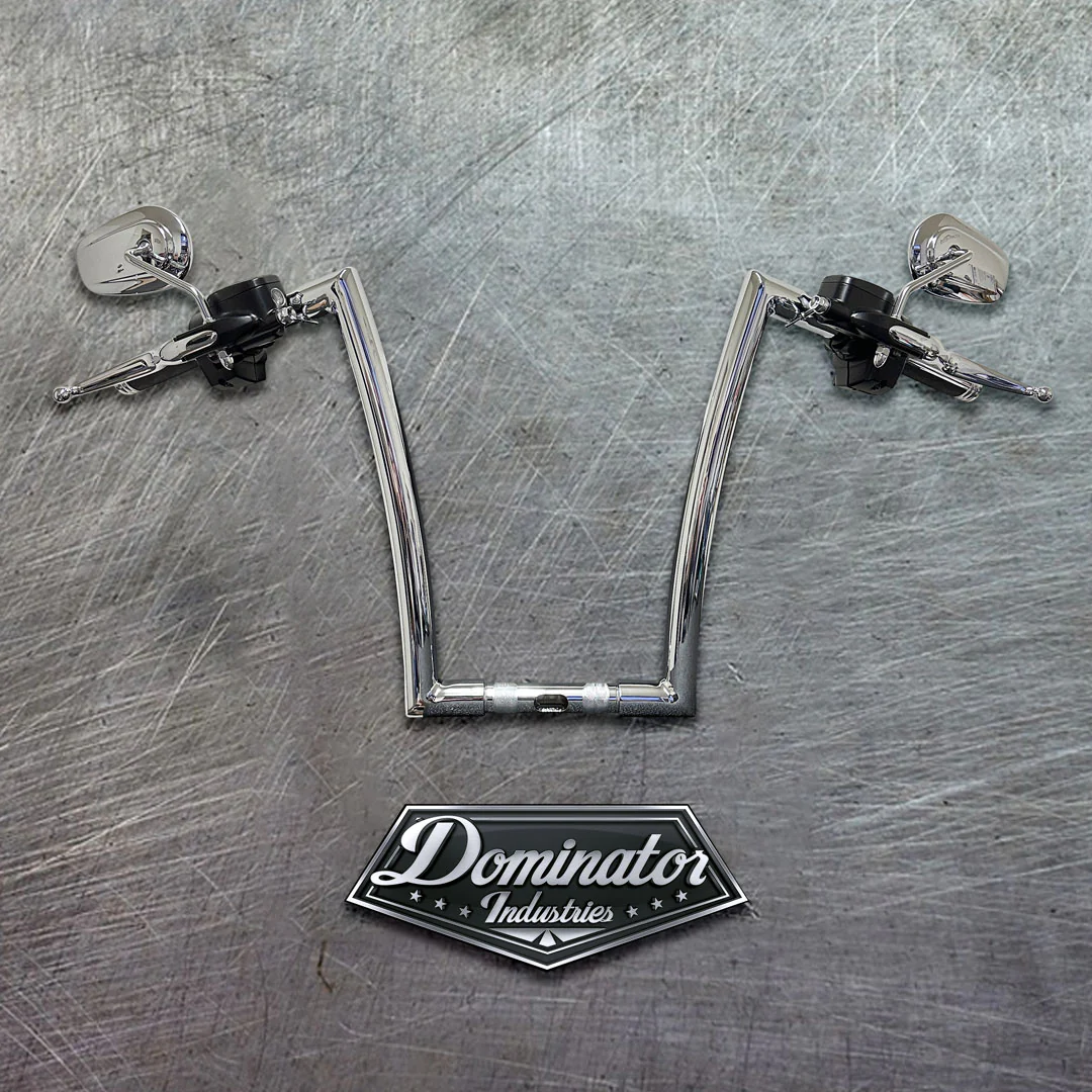 Pre-Wired 1.5" Big Daddy Miter Apes For 2015-2023 Road Glide, Road Glide Special & CVO (Classic Chrome) - Image 6