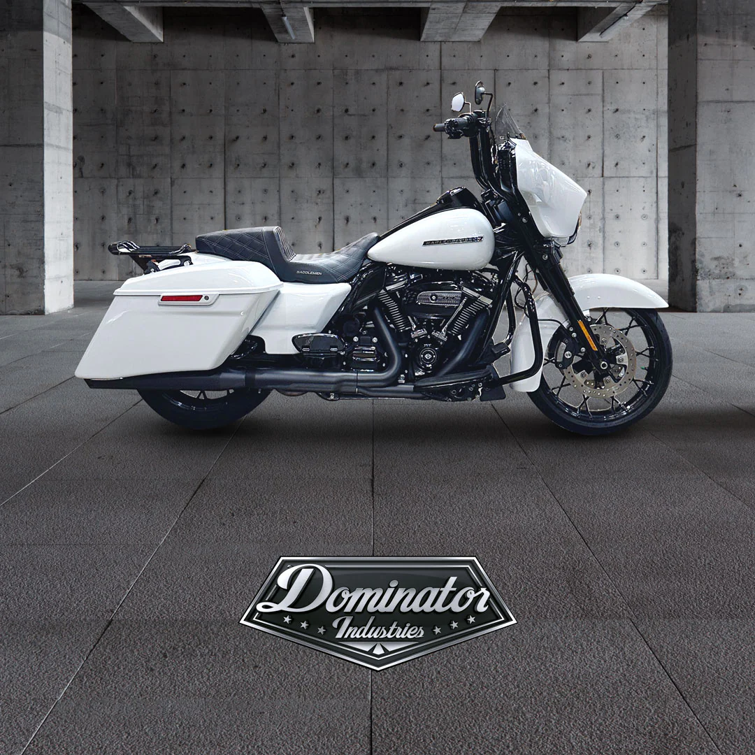 Pre-Wired Big Daddy 1.5 Miter Cut Bagger Ape For 2009-2013 Tri Glide (Gloss Black) - Image 9