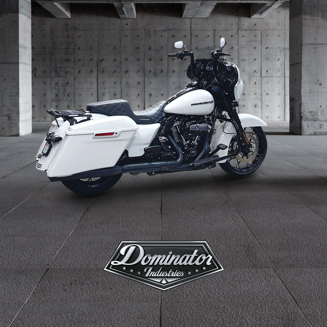 Pre-Wired Big Daddy 1.5 Miter Cut Bagger Ape For 2009-2013 Tri Glide (Gloss Black) - Image 12