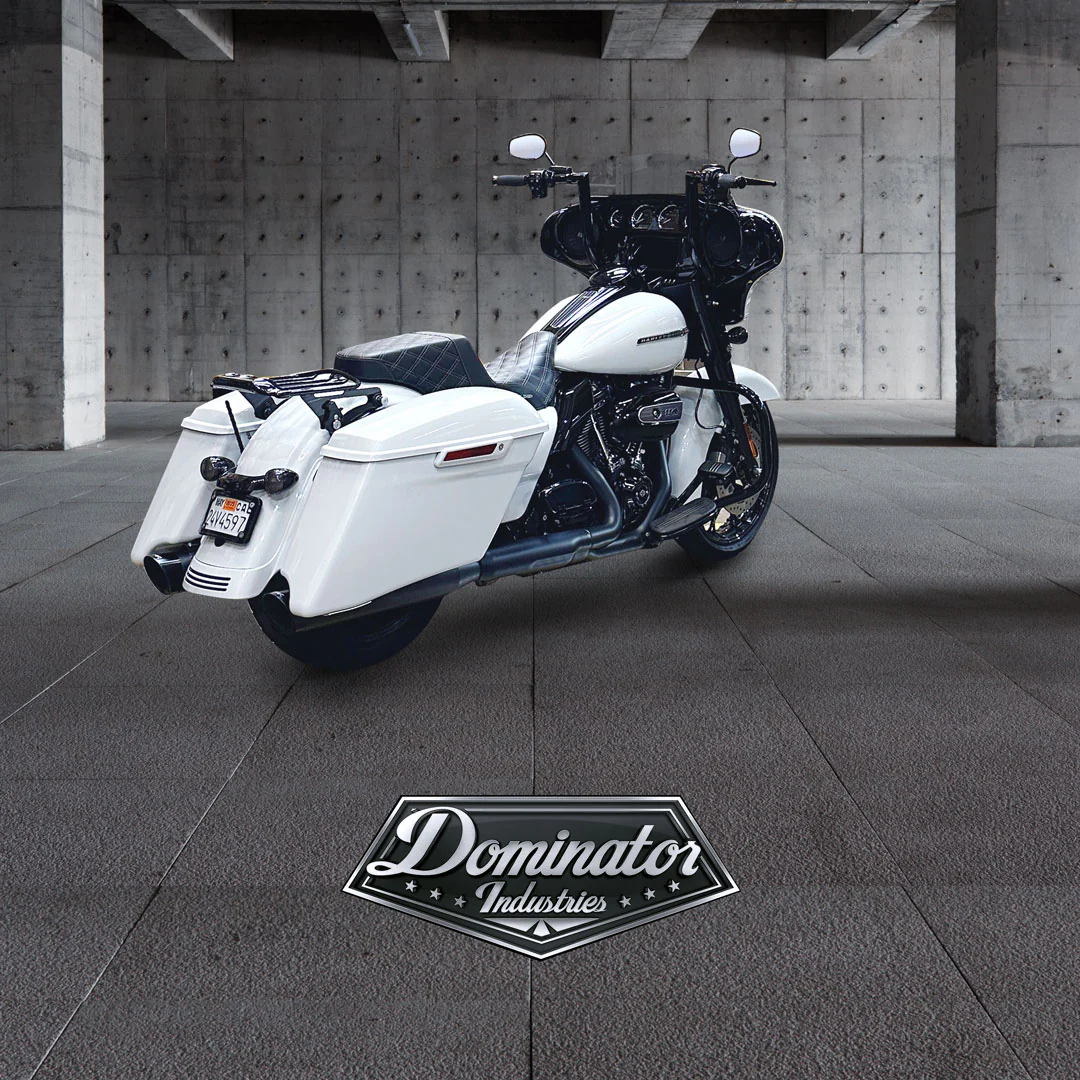 Pre-Wired Big Daddy 1.5 Miter Cut Bagger Ape For 2009-2013 Tri Glide (Gloss Black) - Image 14
