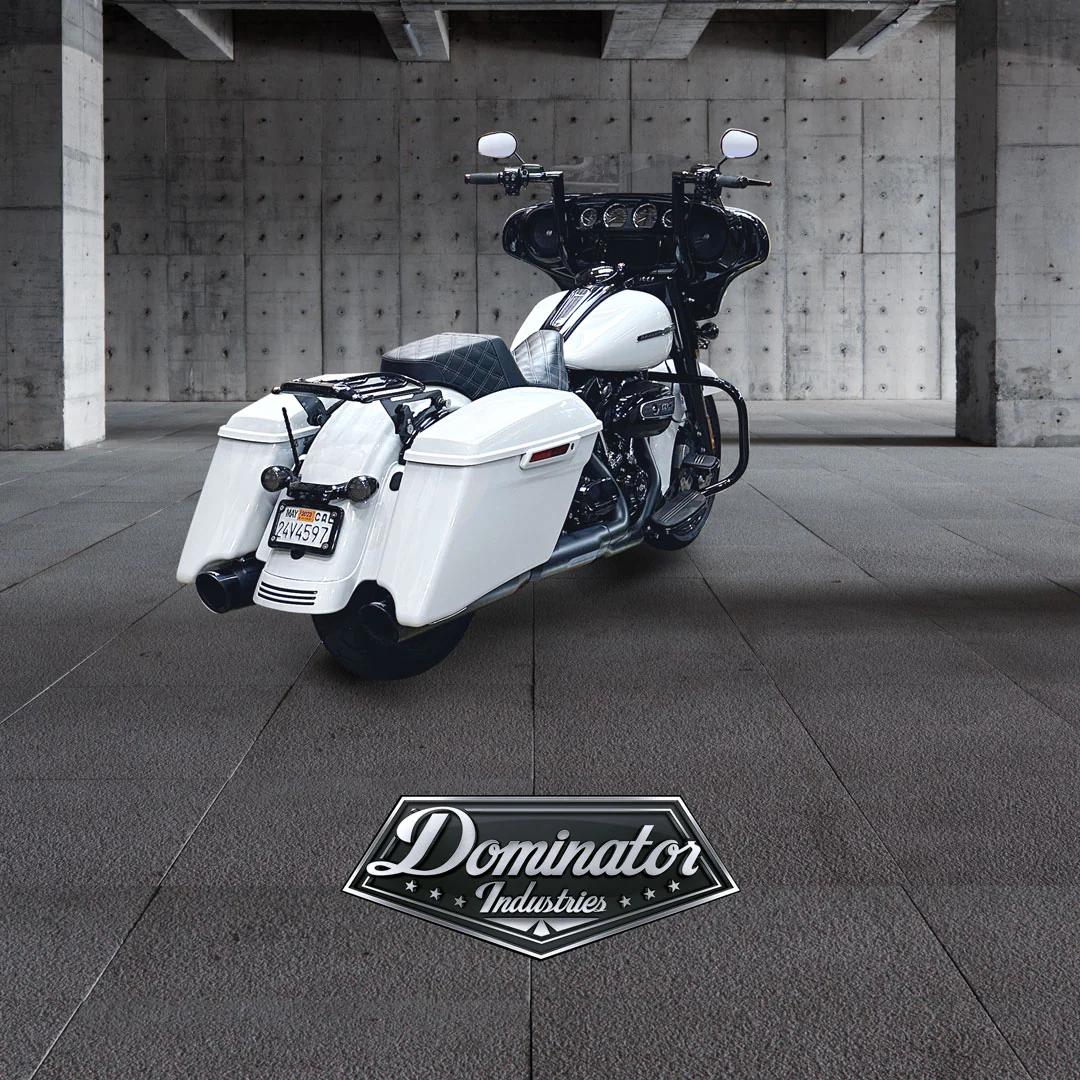 Pre-Wired Big Daddy 1.5 Miter Cut Bagger Ape For 2009-2013 Tri Glide (Gloss Black) - Image 15