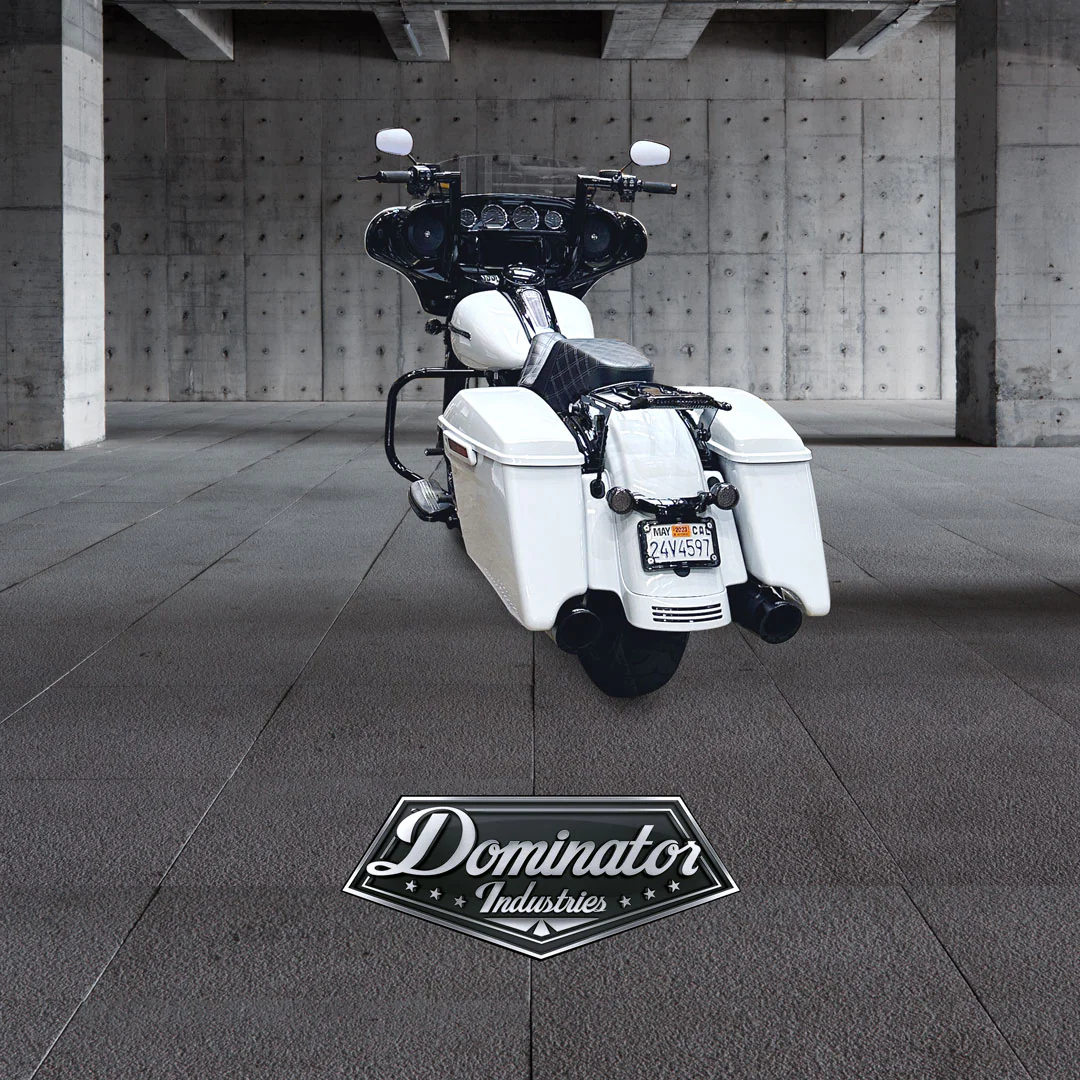 Pre-Wired Big Daddy 1.5 Miter Cut Bagger Ape For 2009-2013 Tri Glide (Gloss Black) - Image 20