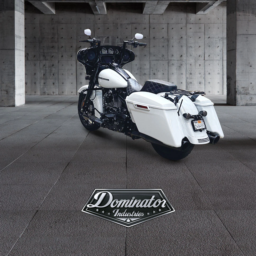 Pre-Wired Big Daddy 1.5 Miter Cut Bagger Ape For 2009-2013 Tri Glide (Gloss Black) - Image 22