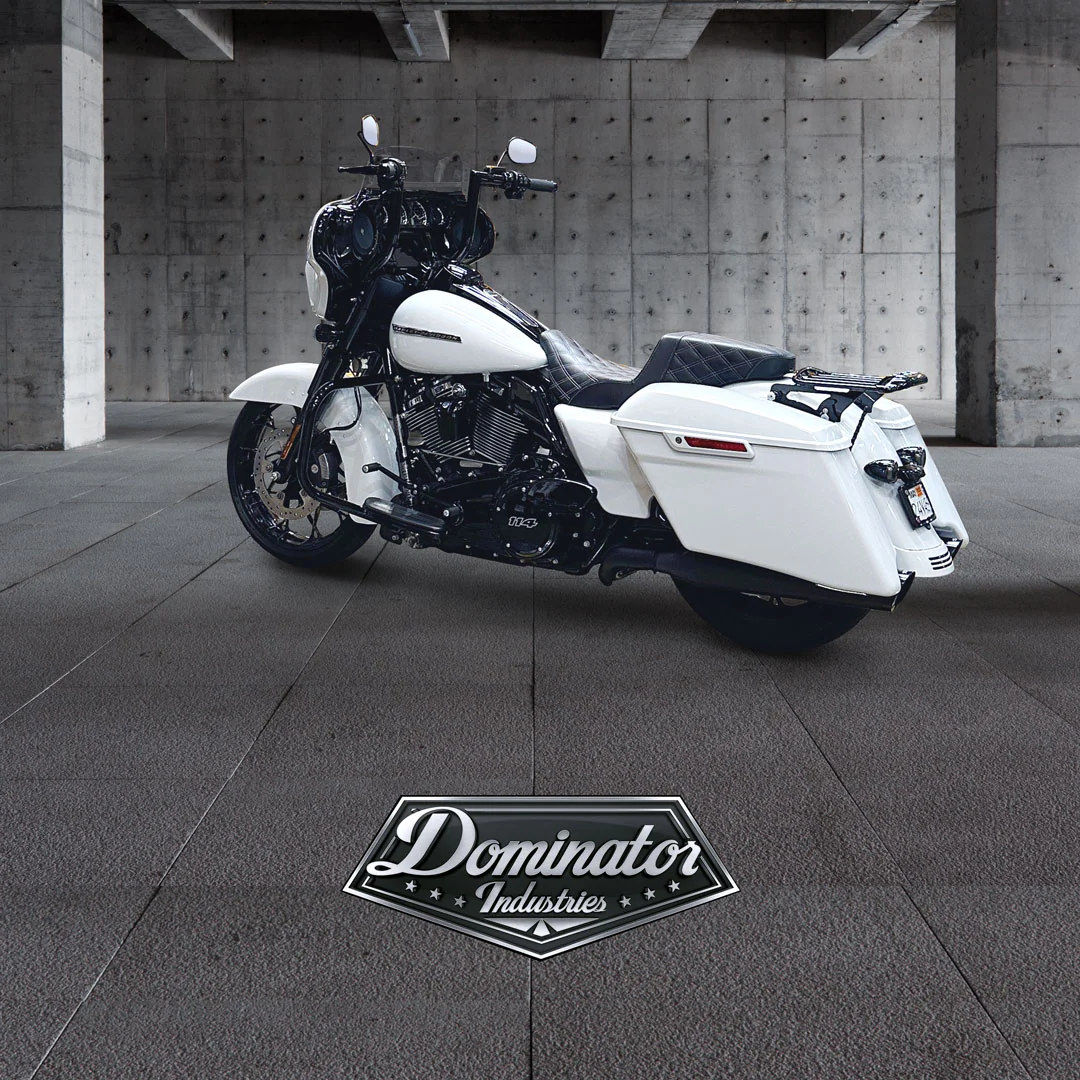 Pre-Wired Big Daddy 1.5 Miter Cut Bagger Ape For 2009-2013 Tri Glide (Gloss Black) - Image 24
