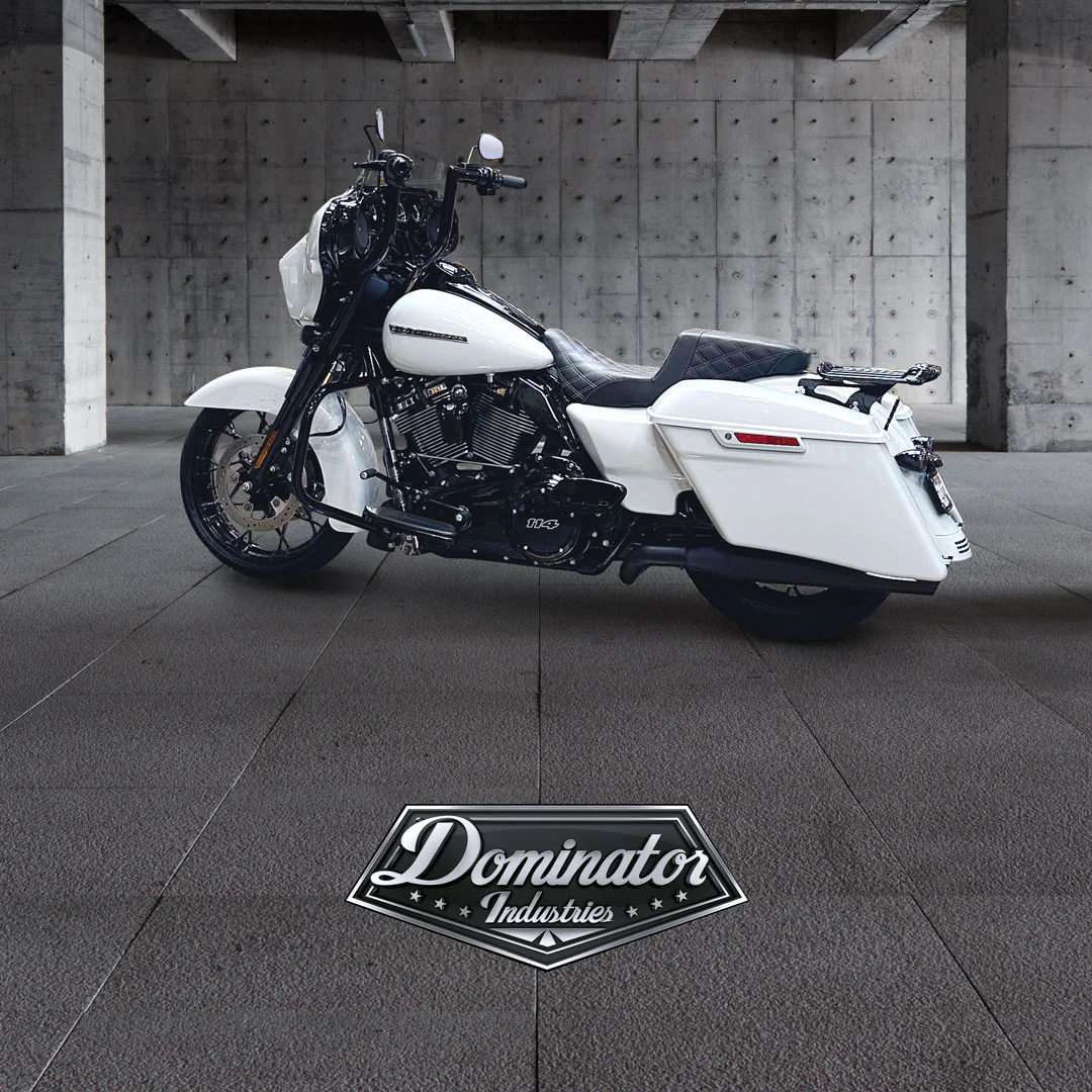 Pre-Wired Big Daddy 1.5 Miter Cut Bagger Ape For 2009-2013 Tri Glide (Gloss Black) - Image 25