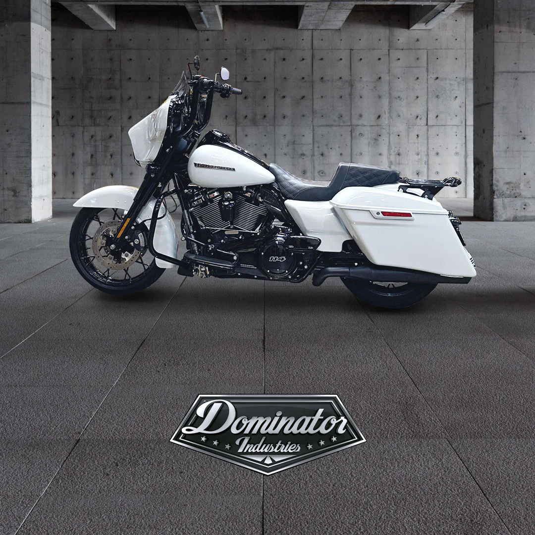 Pre-Wired Big Daddy 1.5 Miter Cut Bagger Ape For 2009-2013 Tri Glide (Gloss Black) - Image 26