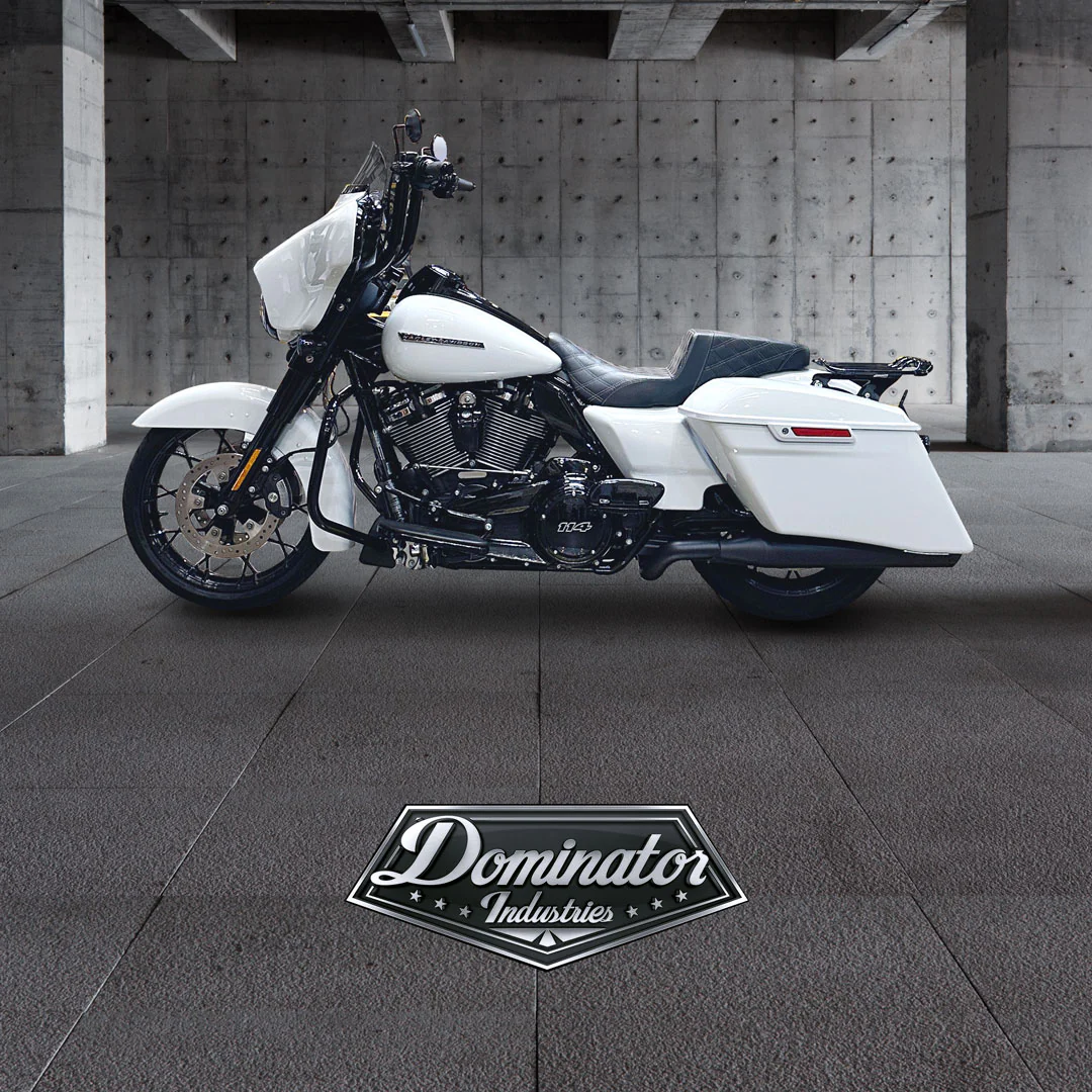 Pre-Wired Big Daddy 1.5 Miter Cut Bagger Ape For 2009-2013 Tri Glide (Gloss Black) - Image 27
