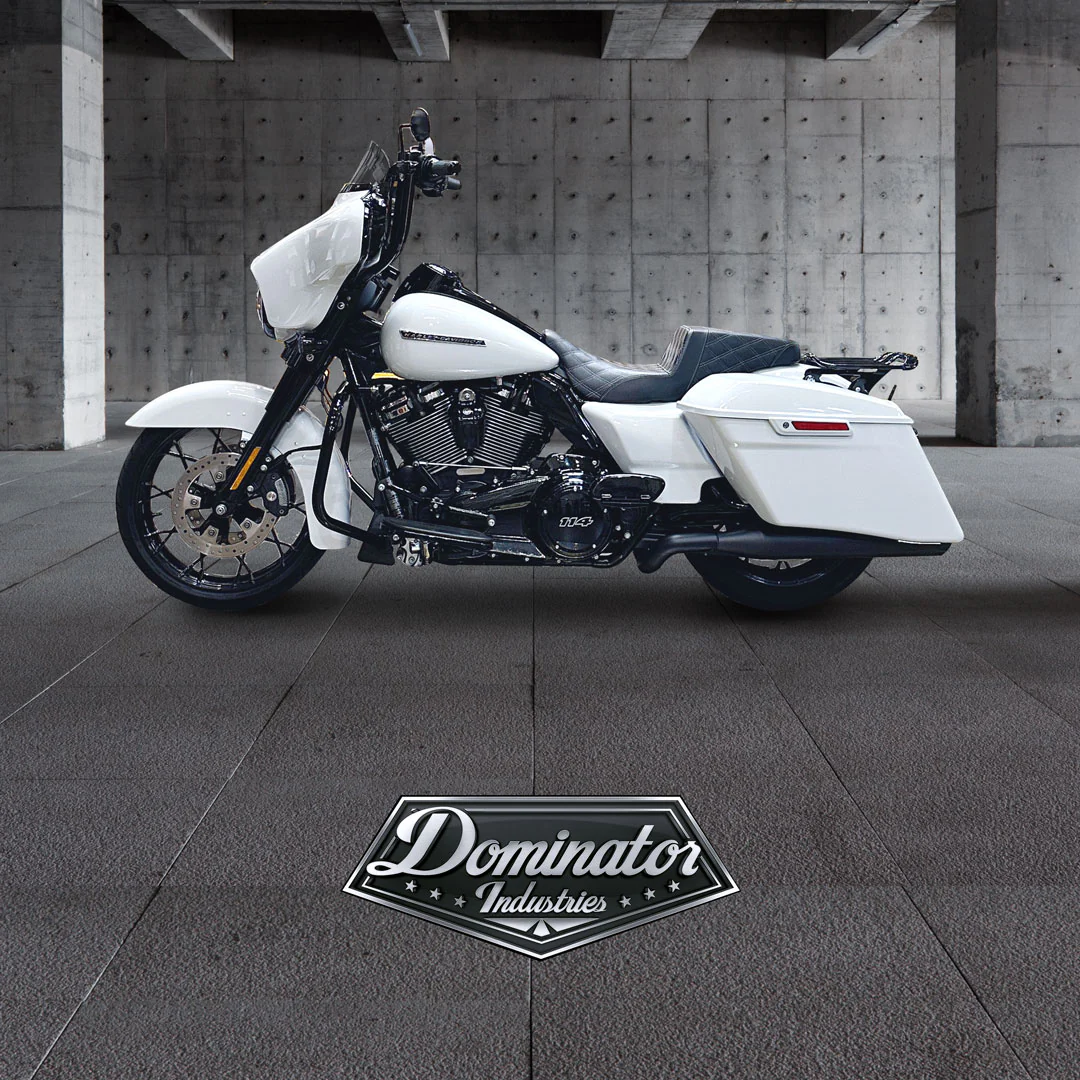 Pre-Wired Big Daddy 1.5 Miter Cut Bagger Ape For 2009-2013 Tri Glide (Gloss Black) - Image 28