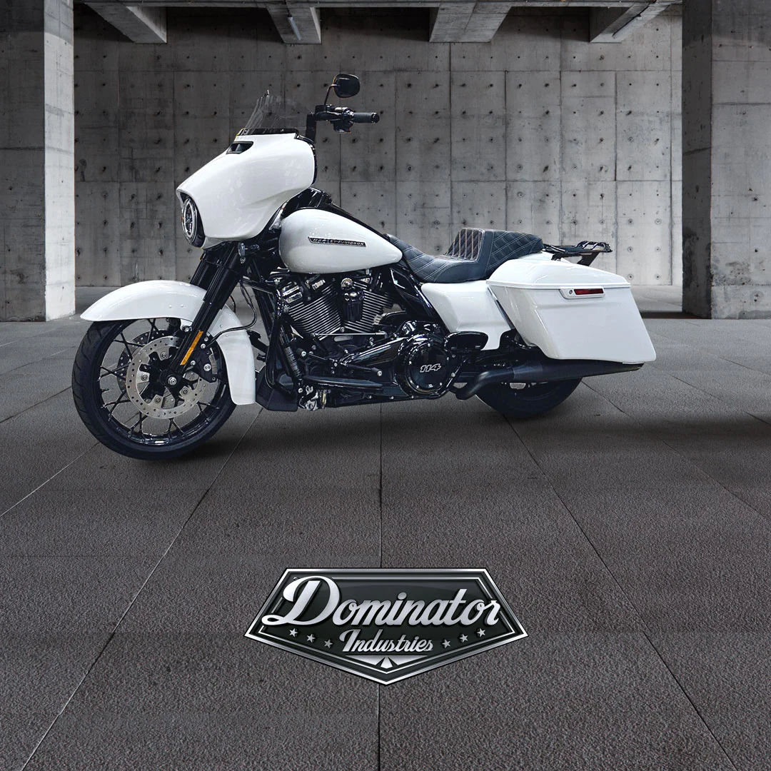 Pre-Wired Big Daddy 1.5 Miter Cut Bagger Ape For 2009-2013 Tri Glide (Gloss Black) - Image 30