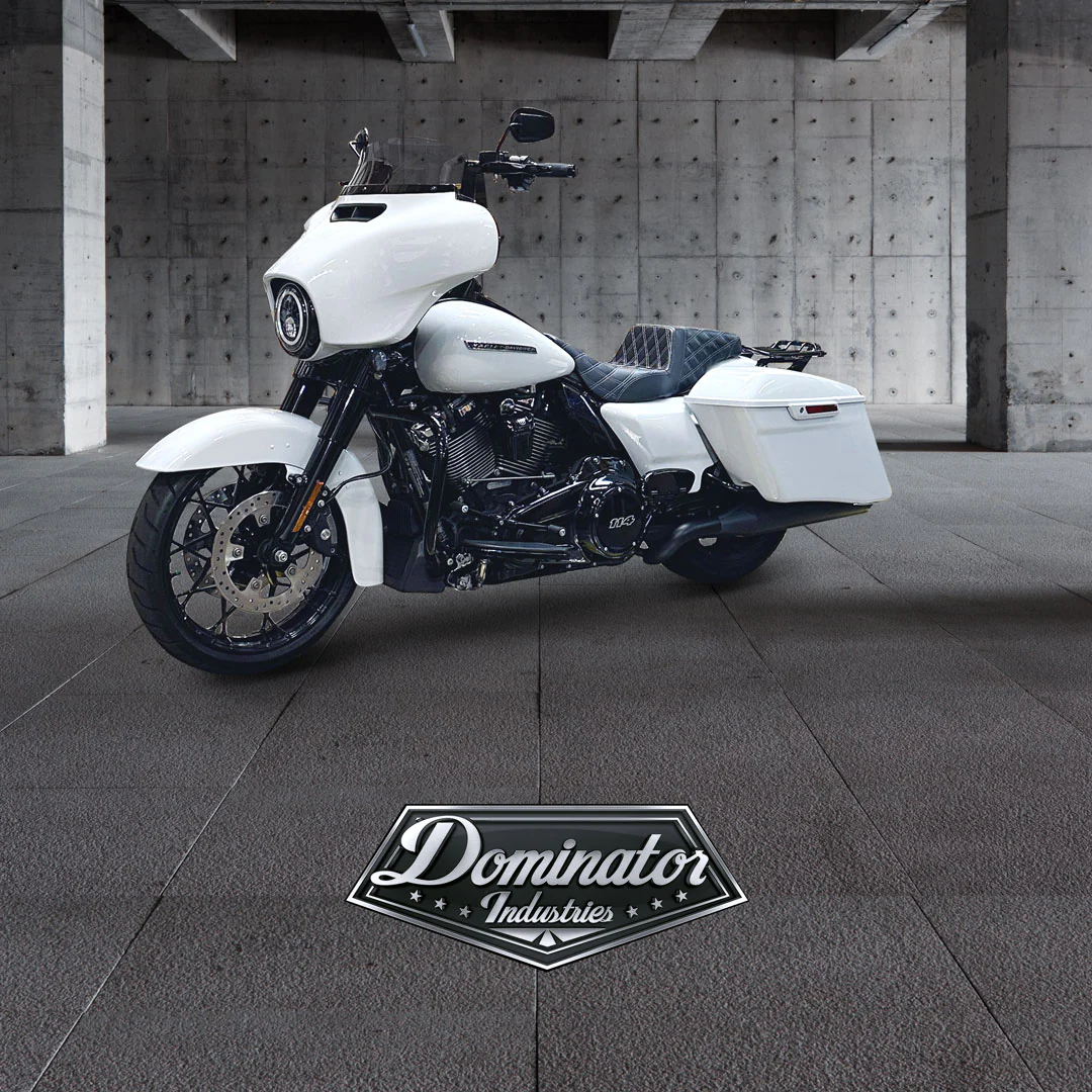 Pre-Wired Big Daddy 1.5 Miter Cut Bagger Ape For 2009-2013 Tri Glide (Gloss Black) - Image 31