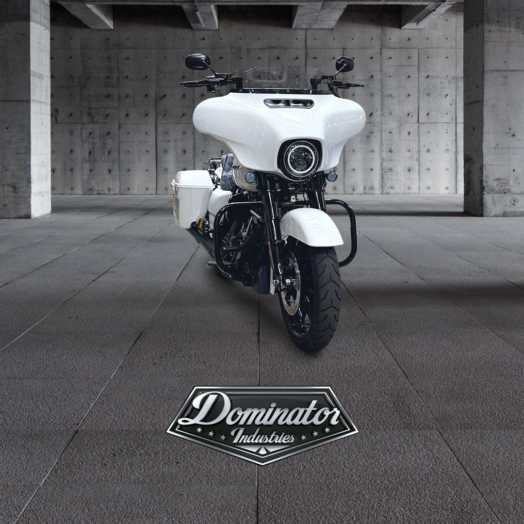 Pre-Wired Big Daddy 1.5 Miter Cut Bagger Ape For 2009-2013 Tri Glide (Gloss Black) - Image 38