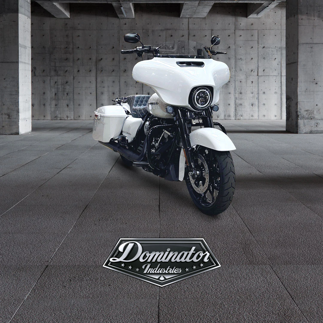 Pre-Wired Big Daddy 1.5 Miter Cut Bagger Ape For 2009-2013 Tri Glide (Gloss Black) - Image 39