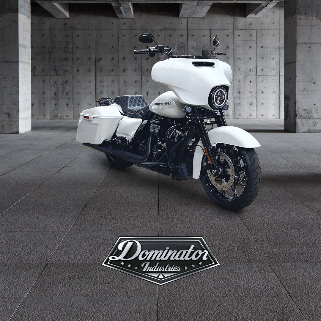 Pre-Wired Big Daddy 1.5 Miter Cut Bagger Ape For 2009-2013 Tri Glide (Gloss Black) - Image 4