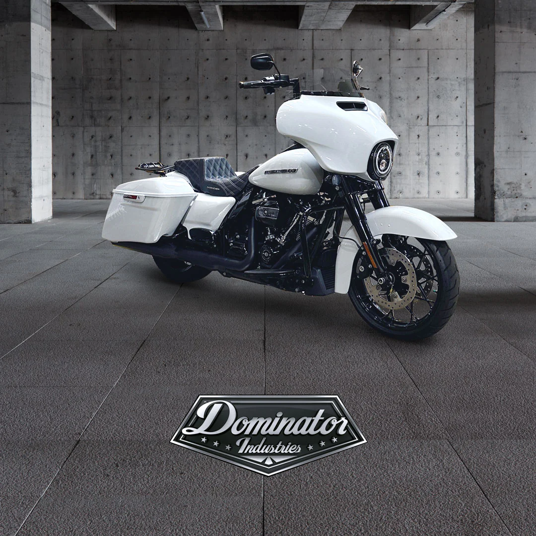 Pre-Wired Big Daddy 1.5 Miter Cut Bagger Ape For 2009-2013 Tri Glide (Gloss Black) - Image 5