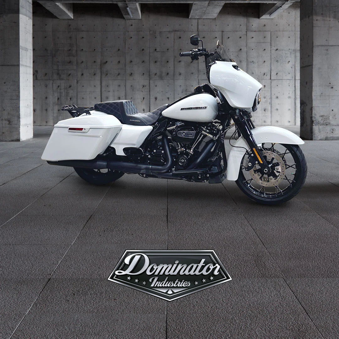 Pre-Wired Big Daddy 1.5 Miter Cut Bagger Ape For 2009-2013 Tri Glide (Gloss Black) - Image 7