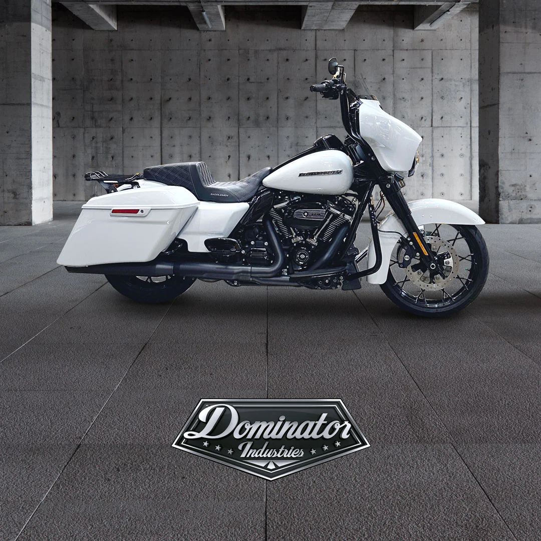 Pre-Wired Big Daddy 1.5 Miter Cut Bagger Ape For 2009-2013 Tri Glide (Gloss Black) - Image 8