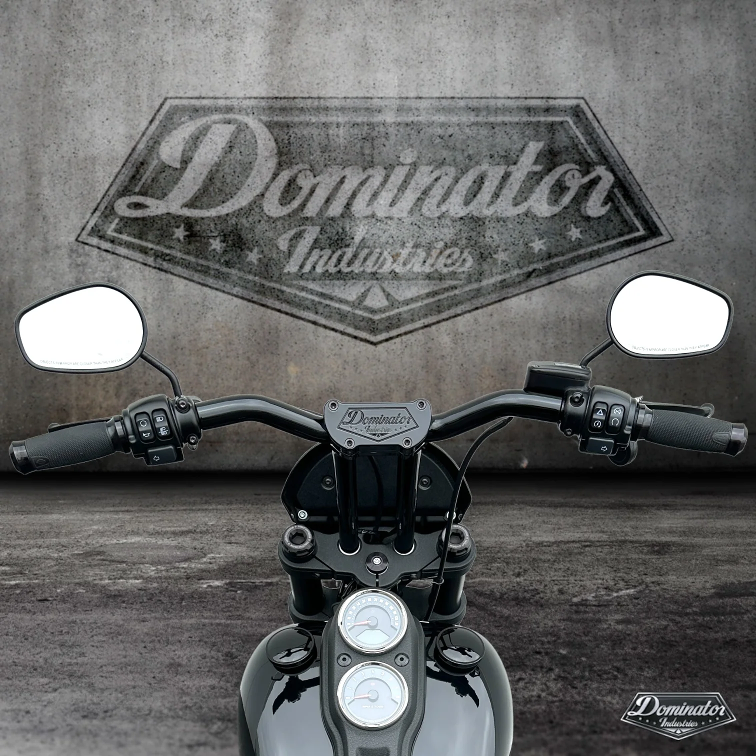 Pre-Wired Pullback Riser & 1 1/4" Moto Bar Combination for 2011-2024 Heritage Classic (Gloss Black) - Image 4