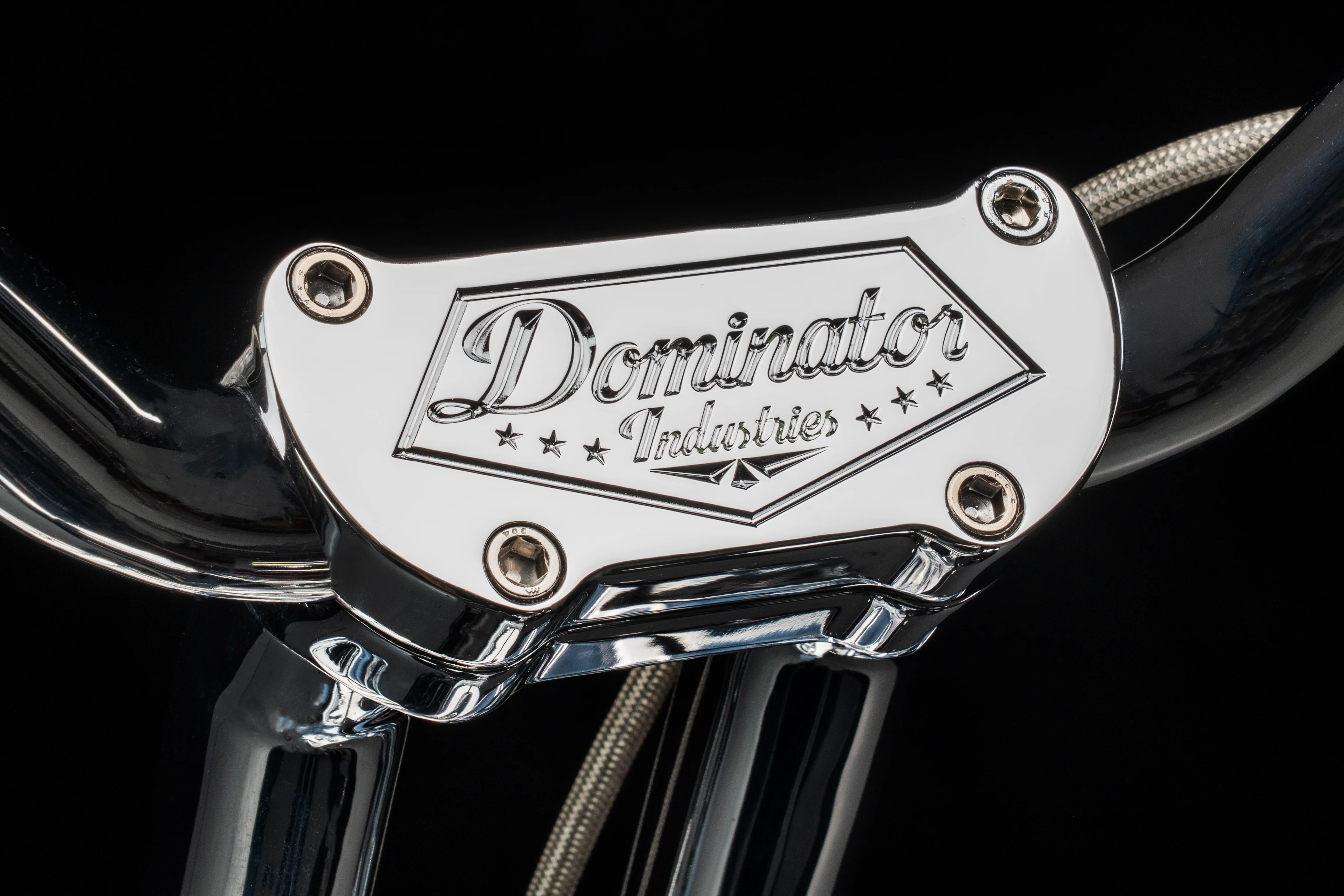 Low Bend Big Daddy 1.5 Pullback Riser &  Moto Bar Kit for 2025-2026 FAT BOY -  (Classic Chrome) - Image 8