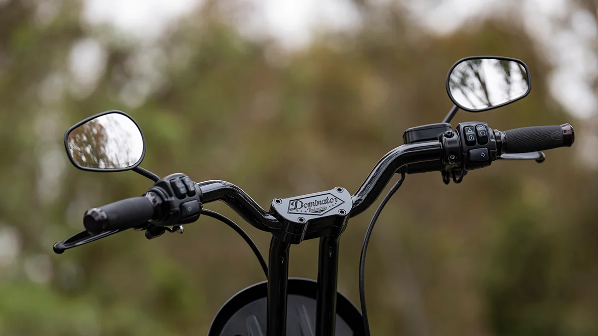Pullback Riser & 1 1/4" Low Bend Moto Bar All In One Kit for 2022-2024 Low Rider ST (Includes Digital Gauge Relocation Mount) - Image 7