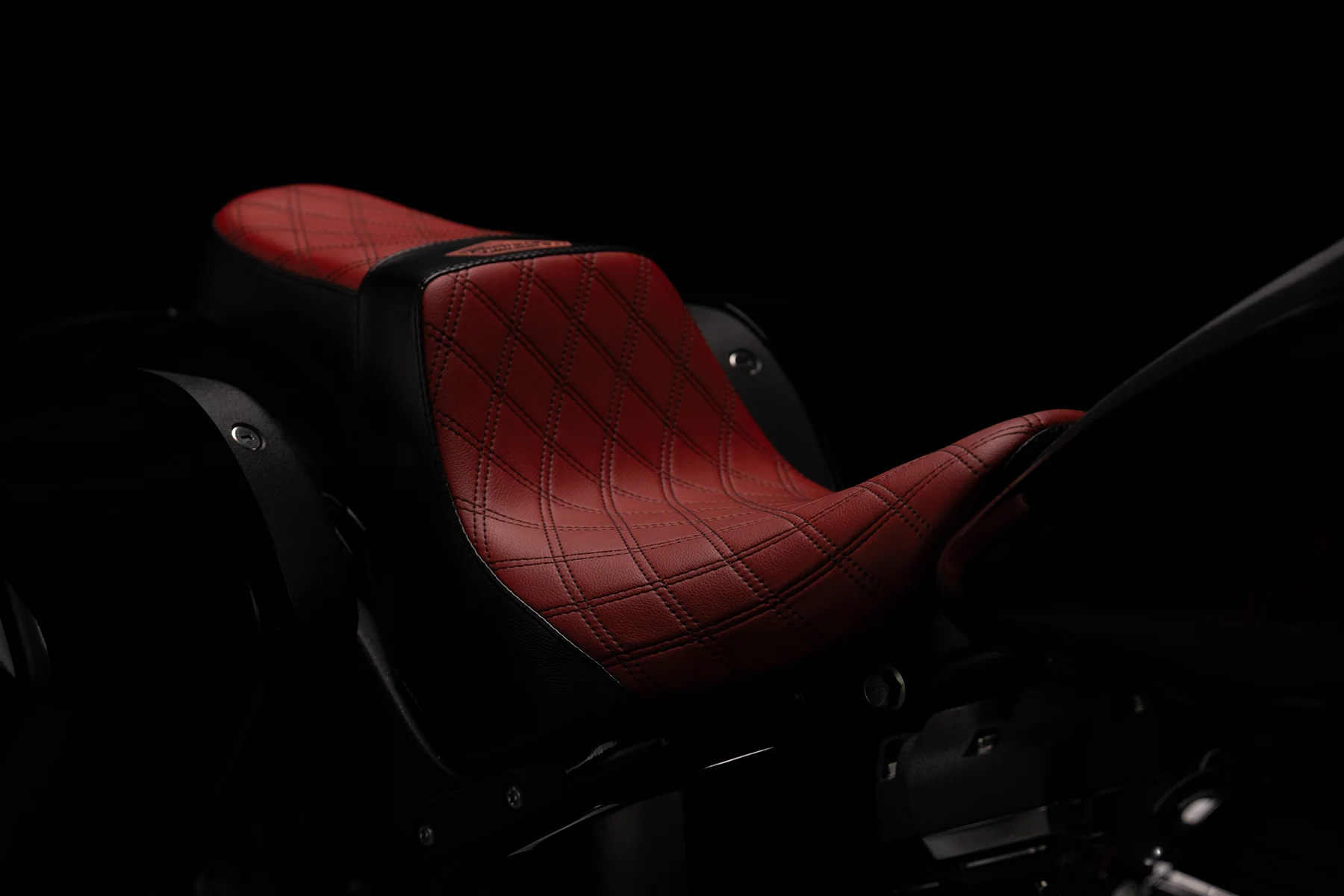 Red with Black Seat & Sissy Bar Combo for the 2024-2026 Street Glide - Image 5