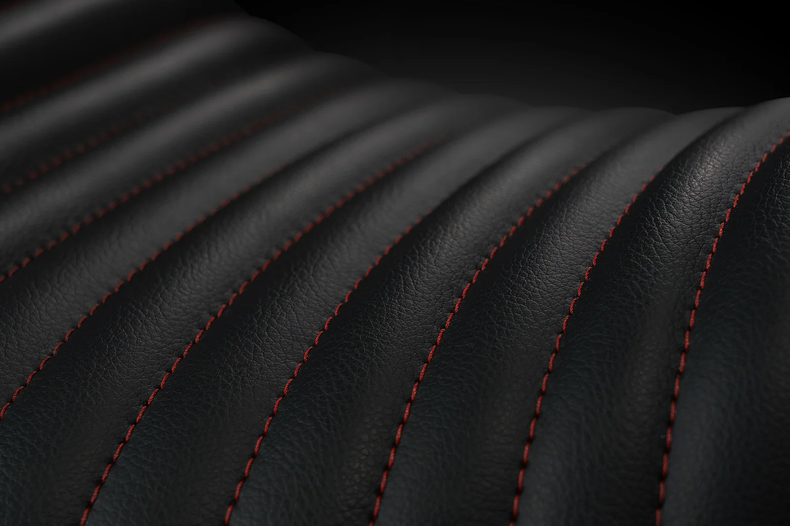 Red Stitch Tuck & Roll Stealth-Grip™ Premium 2-Up Saddle for 2020-2026 Low Rider S & ST - Image 6