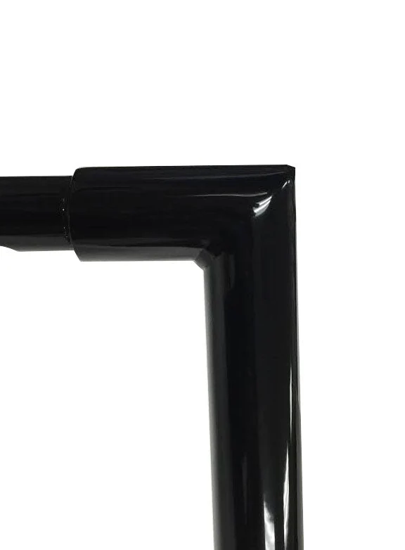 2015-2023 Road Glide Miter Cut Ape Hanger, 1 1/4 Inch Diameter (Gloss Black) - Image 6