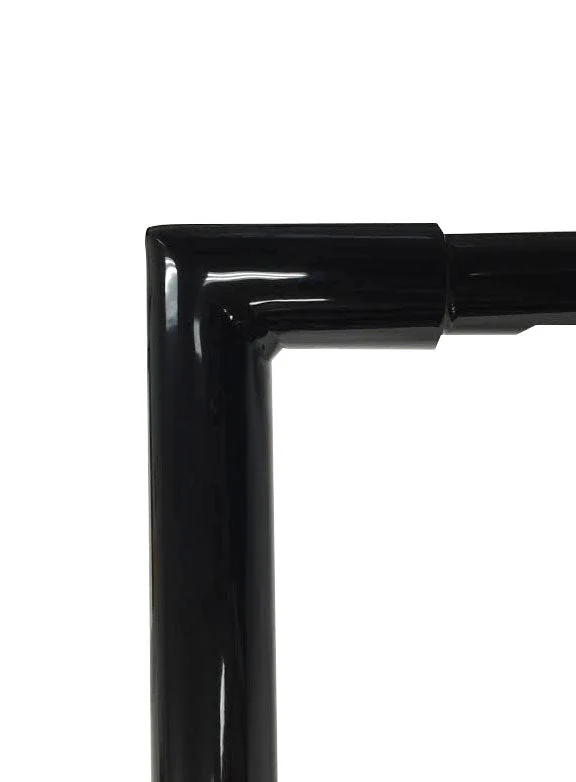 2015-2023 Road Glide Miter Cut Ape Hanger, 1 1/4 Inch Diameter (Gloss Black) - Image 8