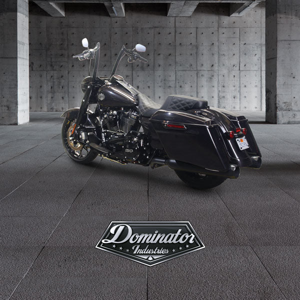 Road King Special Complete All In One Miter Cut Ape Hanger Kit (12" Gloss Black) - Image 23