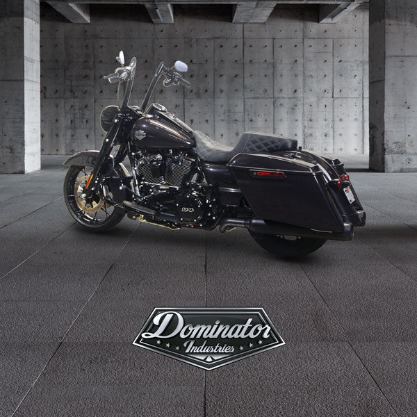 Road King Special Complete All In One Miter Cut Ape Hanger Kit (12" Gloss Black) - Image 24