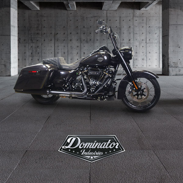 Road King Special Complete All In One Miter Cut Ape Hanger Kit (12" Gloss Black) - Image 7