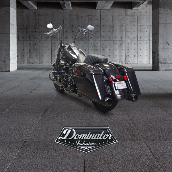 Road King Special Complete All In One Miter Cut Ape Hanger Kit (18" Gloss Black) - Image 21