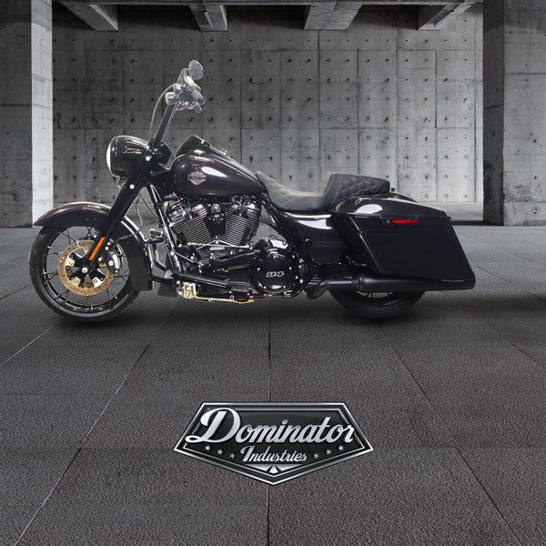 Road King Special Complete All In One Miter Cut Ape Hanger Kit (18" Gloss Black) - Image 28