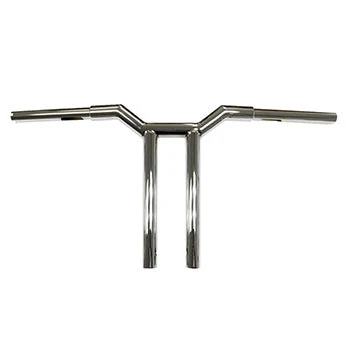 Lane Splitter MX-T Bar, 1 1/4 Inch Diameter, 14 Inch Rise, Classic Chrome - Image 2