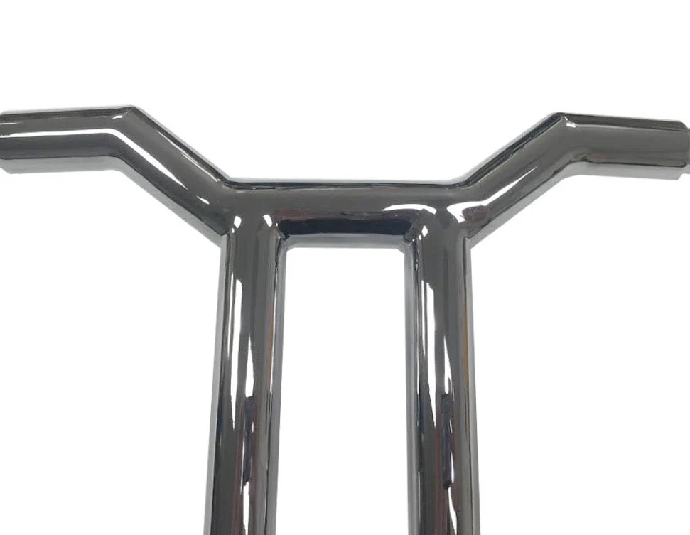 Lane Splitter MX-T Bar, 1 1/4 Inch Diameter, 16 Inch Rise, Classic Chrome - Image 3