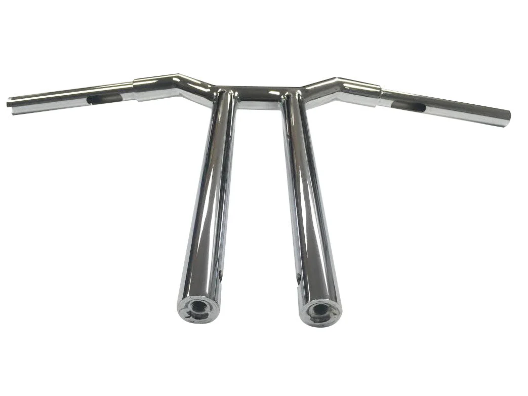 Lane Splitter MX-T Bar, 1 1/4 Inch Diameter, 16 Inch Rise, Classic Chrome - Image 5