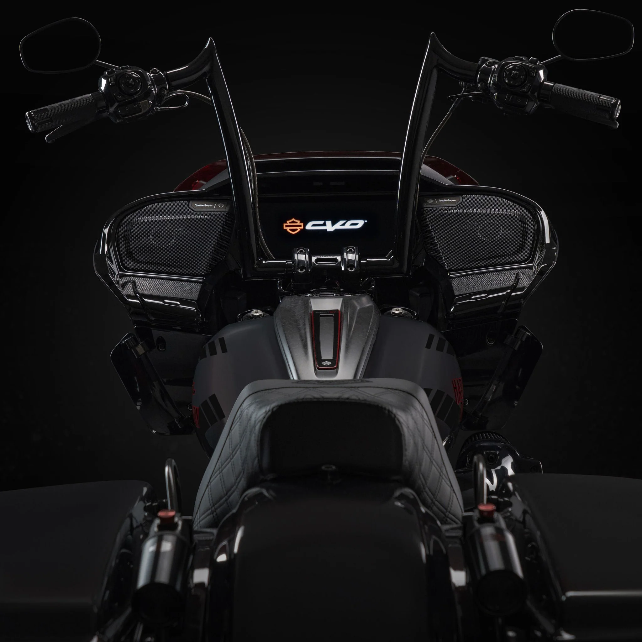 2024-2026 Road Glide Only BIG DADDY 1 ½" MEATHOOK APES (Gloss Black) - Image 5