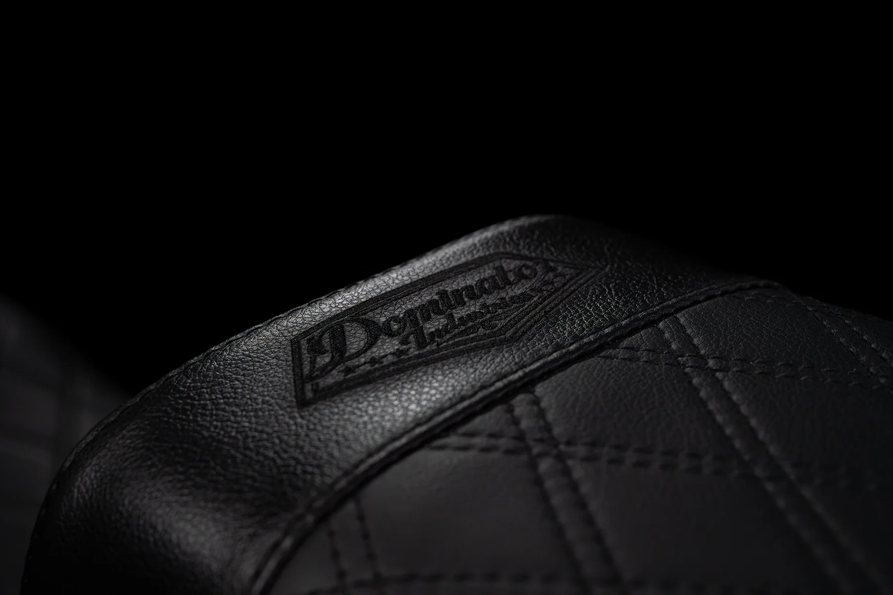 Stealth-Grip™ Premium 2-Up Double Diamond Saddles for 2006-2017 Dyna - Image 3