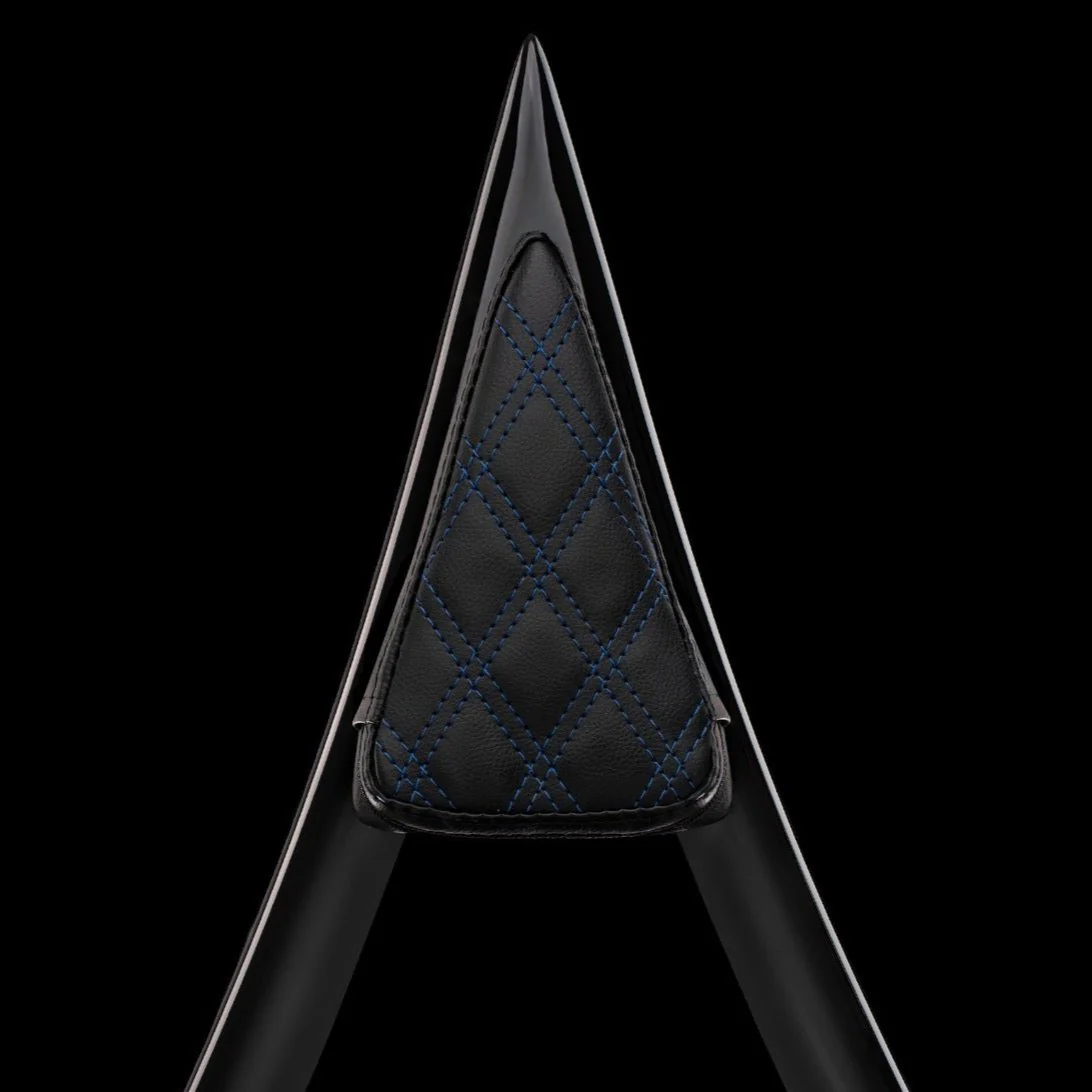 The Original 16" Diablo 1.5" Sissy Bar for 2009 and newer Touring Models (Gloss Black) - Image 10